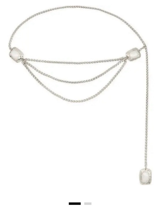Petit Moments Accessories - PETIT MOMENTS Giovanna Silver Chain Belt